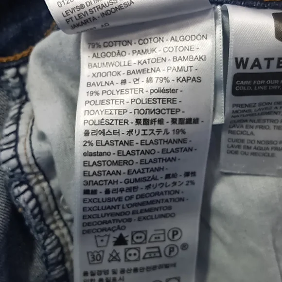 Levi's Classic Boot Mid-Rise Blue Jeans Size 6M - Picture 16 of 16